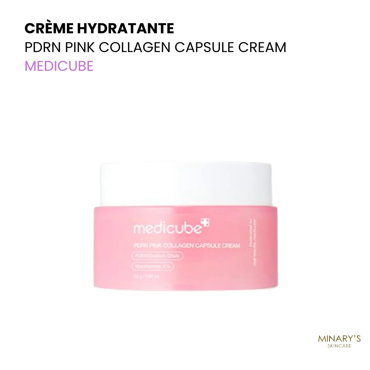 medicube - PDRN Pink Collagen Capsule Cream - Crème
