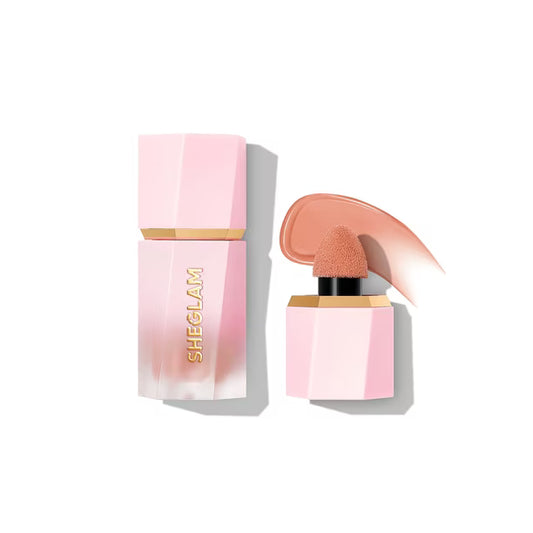 fard a joues sheglam color bloom liquid blush 5.2ml hush hush