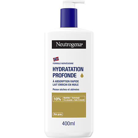 Neutrogena Formule Norvégienne Hydratation Profonde Lait Enrichi en Huile 400ml