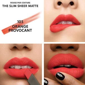 ysl rouge pur couture the slim sheer matte 103