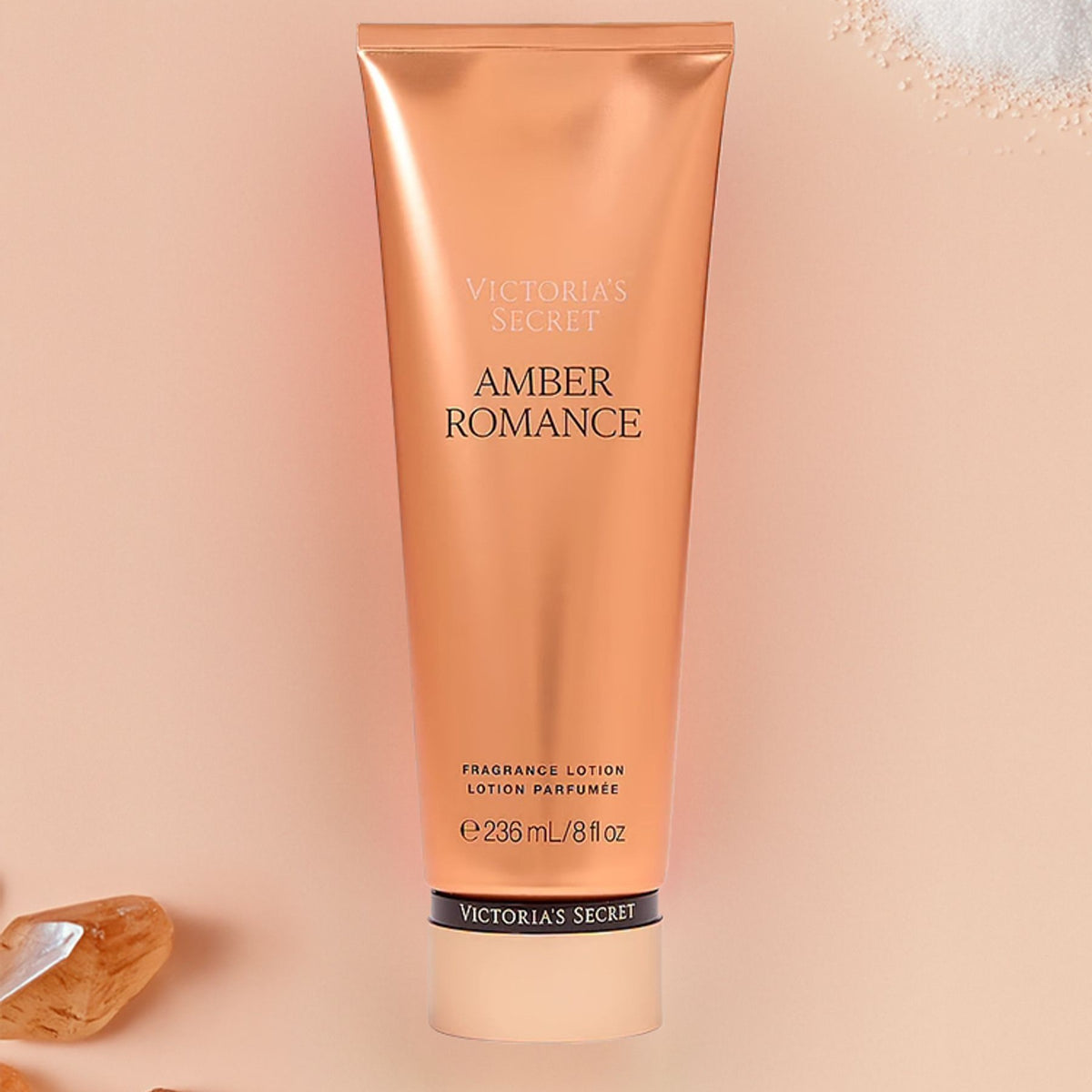 victoria secret lotion parfumée amber romance 236ml
