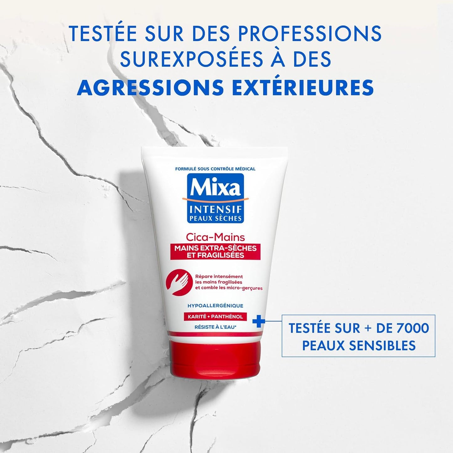 MIXA Cica-Mains Crème Mains Réparatrice Intense 50ML
