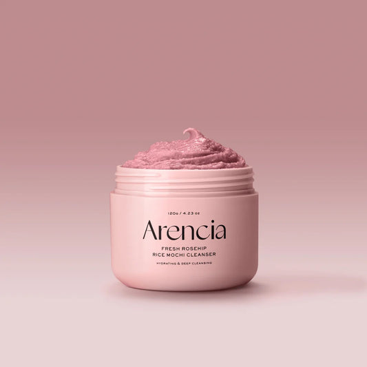 arencia fresh rosehip rice mochi cleanser 120g