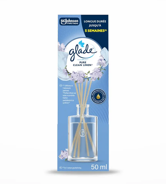 Diffuseur Pure Clean Linen Bâtonnets Parfumés 50mL