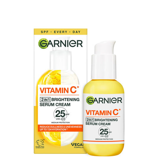 Sérum-crème hydratant 20 % de vitamine C et SPF25 Garnier 50 ml