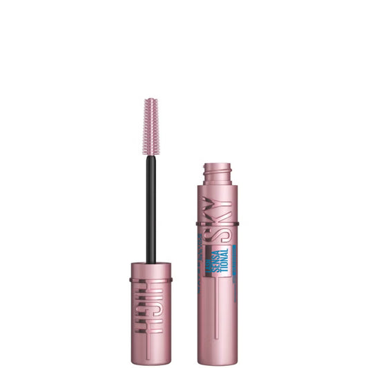 Mascara waterproof Lash Sensational Sky High de Maybelline - Noir 01