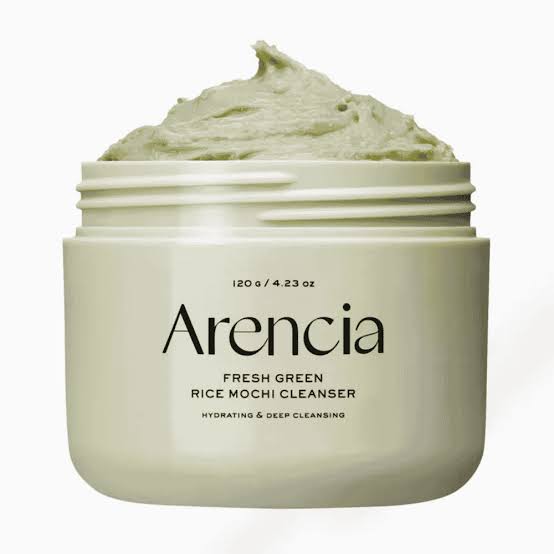 arencia fresh green rice mochi cleanser 120g