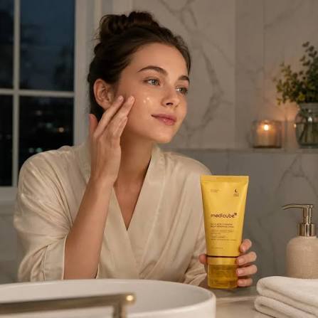 medicube kojic acid turmeric night wrapping mask