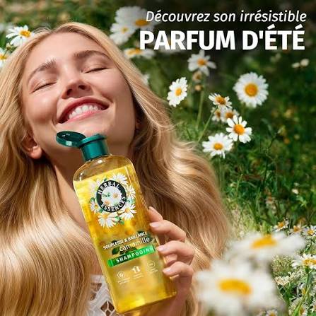 herbal essences shampoing et aprés shampoing camomille