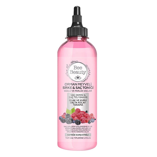 Bee Beauty – Vinaigre de fruits des bois &amp; tonique capillaire 400 ml