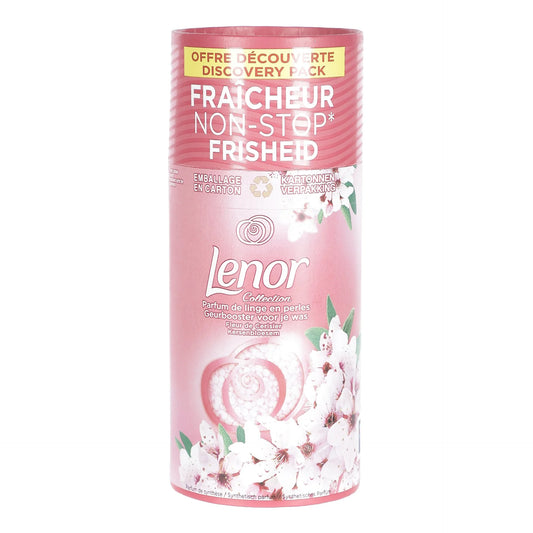 lenor parfum de linge en perles fleur de cerisier