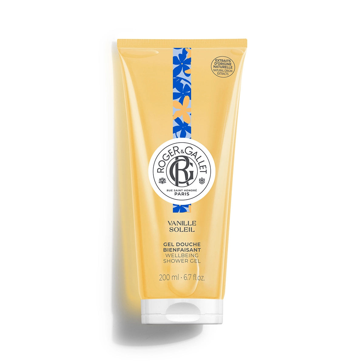 ROGER & GALLET Gel Douche Bienfaisant 200 ml Vanille Soleil