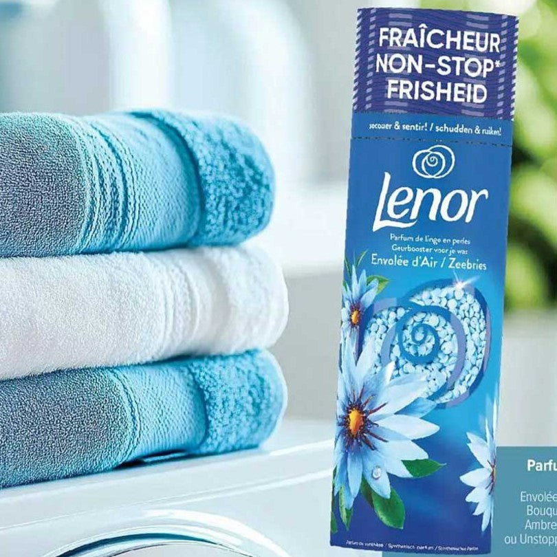 lenor parfum de linge en perles zeebries