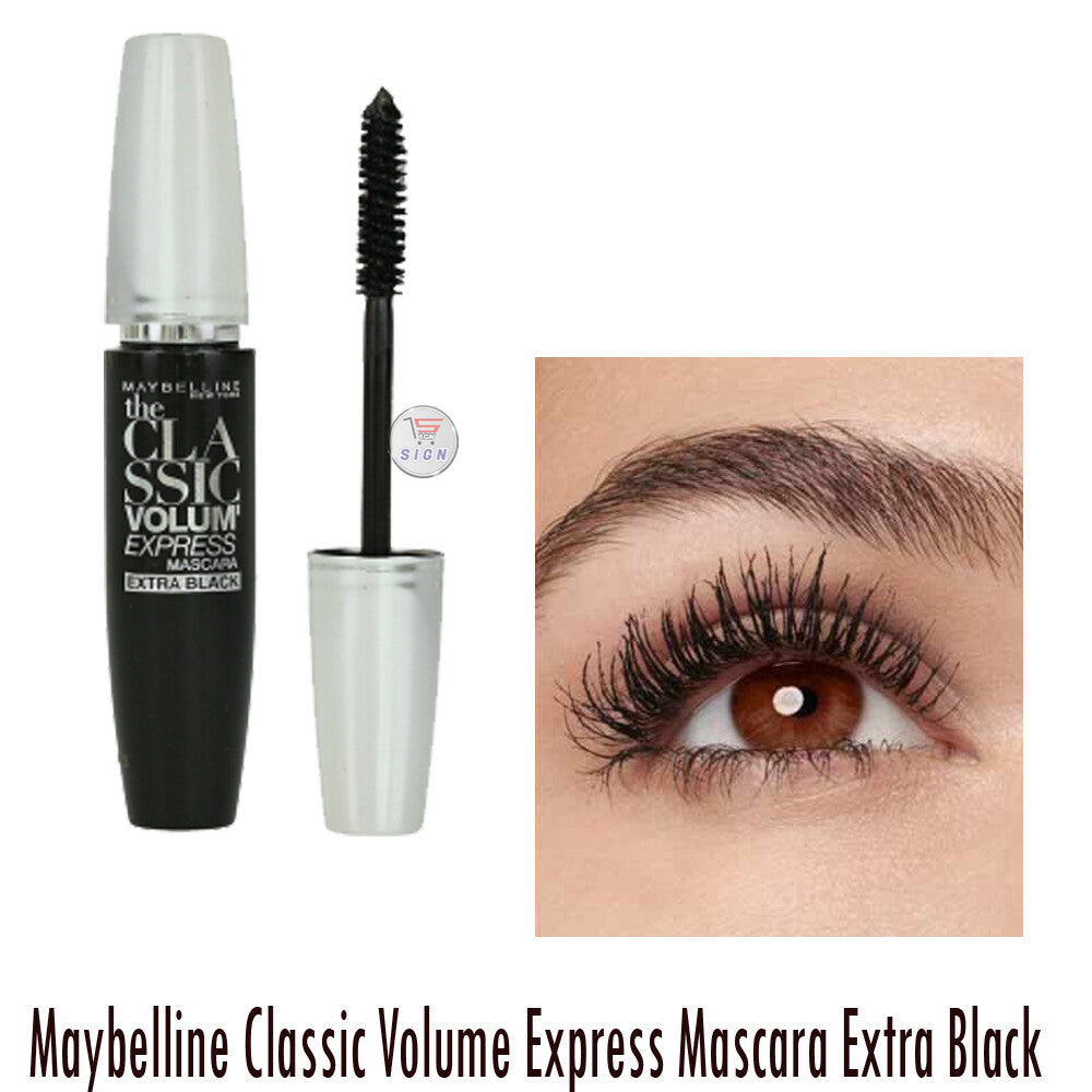 maybelline mascara the classic volum express EXTRA BLACK