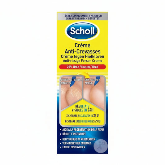 Scholl Pharma Crème Réparatrice Anti-Crevasses Tube 60ml