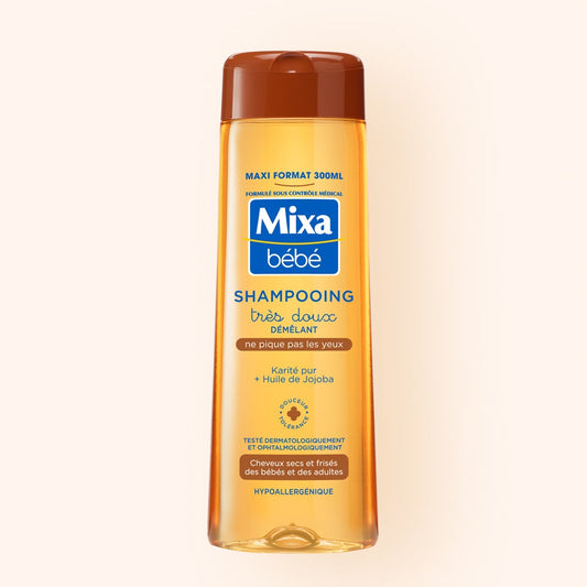 Mixa Bébé Shampooing Démêlant Très Doux Karité 300ml