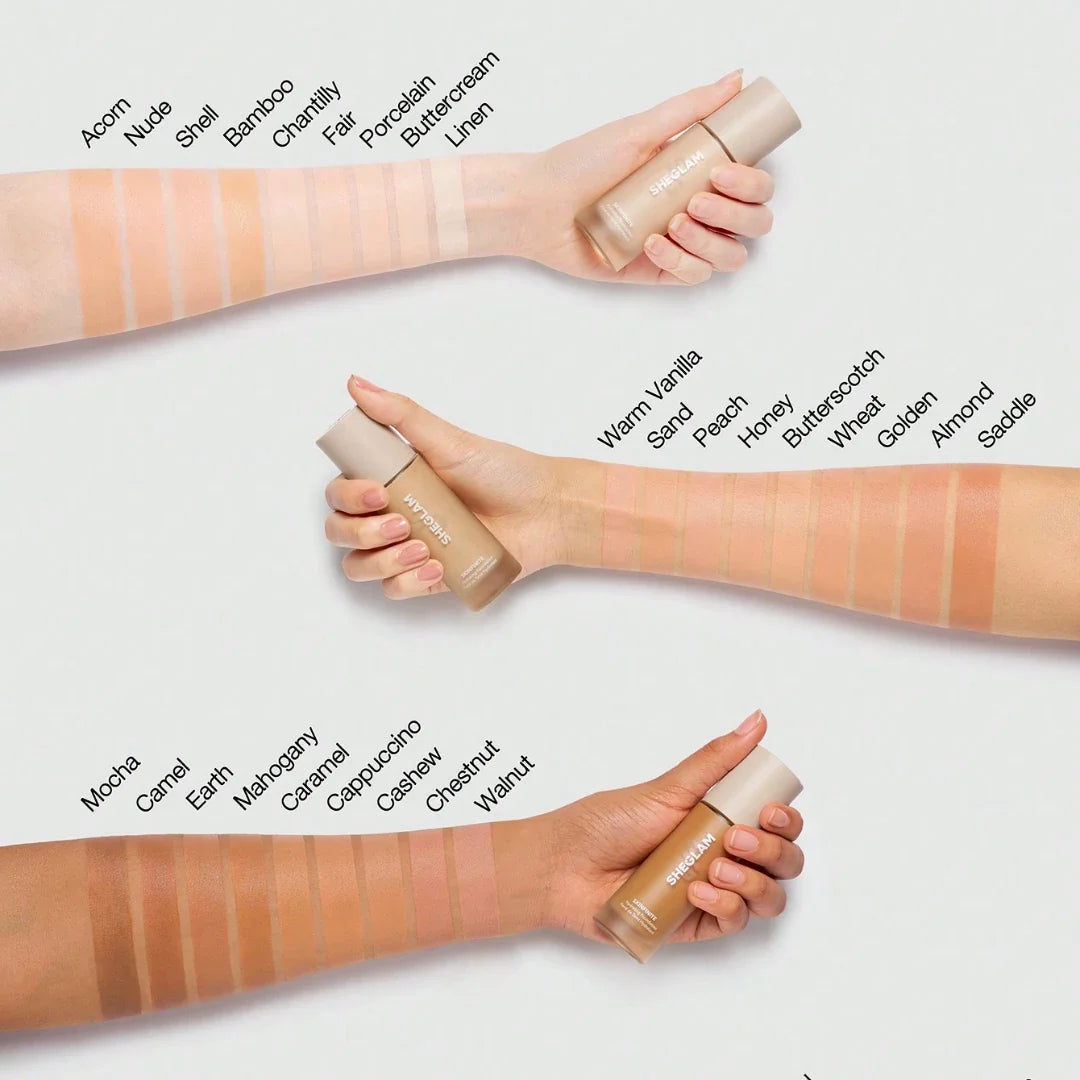 fond de teint hydratant sheglam skinfinite 30ml nude