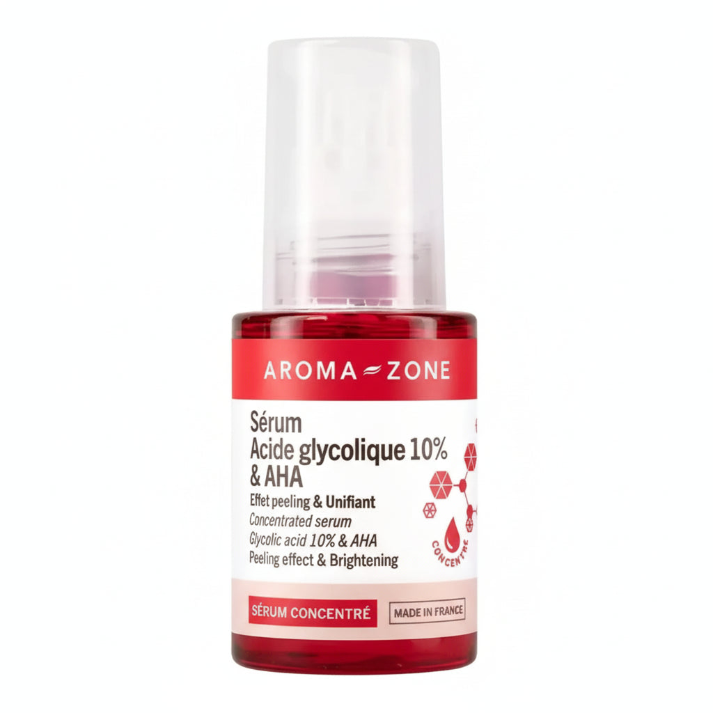 Aroma-Zone Sérum Concentré Acide Glycolique 10% Aha Ultra Éfficace 30ML