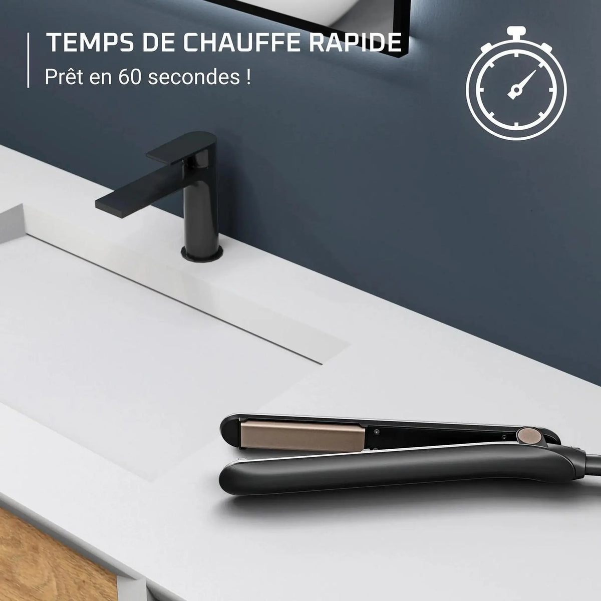 Lisseur cheveux ROWENTA SF1623E0