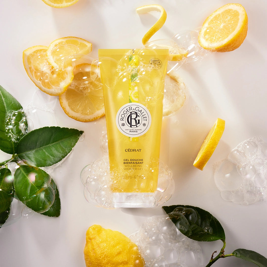ROGER & GALLET Gel Douche Bienfaisant 200 ml Cédrat